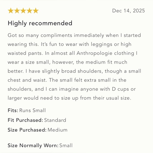 NWT Size XL - The Leandra Shirred Yoke Blouse by Maeve 100% Cotton (NWT US$ 118) - Picture 6 of 16